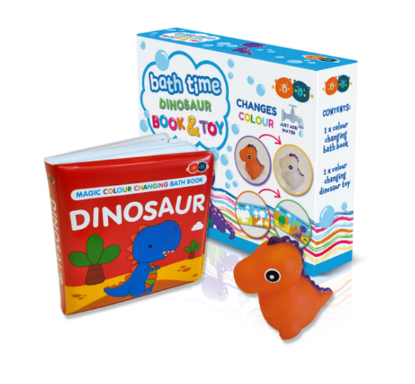 Magic Colour Changing Bath Book & Toy: 2 Styles Available