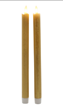 Beacon LED Wax Taper Candles 2 Pack
