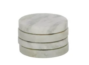 Neo Marble Coasters Set of 4