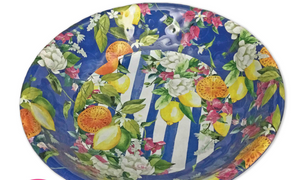 Amalfi Coast Melamine Salad Bowl