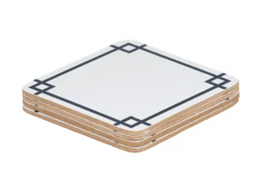 Wallis Set of 4 Coasters &  Placemats