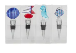 Miami Glass Bottle Stopper