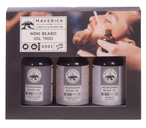 Mini Beard Oil Trio