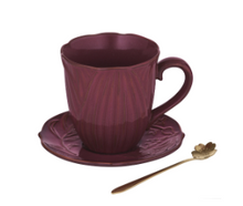 Load image into Gallery viewer, Petals Mug, Saucer, Spoon Gift Set
