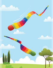 Load image into Gallery viewer, Rainbow Comet Ball
