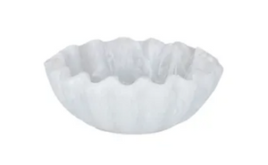 Merridy Resin Scallop Bowl