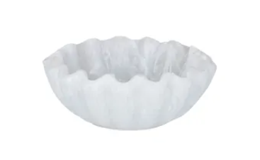Merridy Resin Scallop Bowl