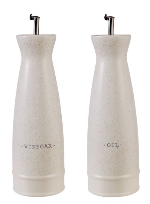 Set of 2 Oil & Vinegar Bottles