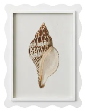 Cayman Frame Glass Print