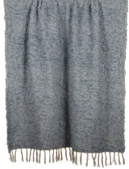 Burbujeo Cotton Blend Throw