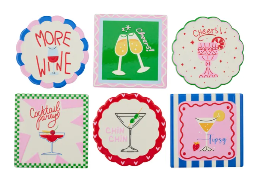 Cocktail Ceramic Coaster