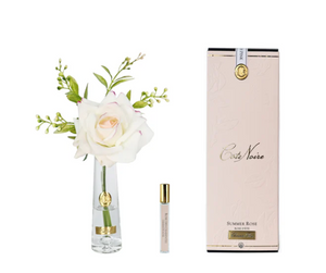 Summer Rose- Pink Blush With Gold Crest
