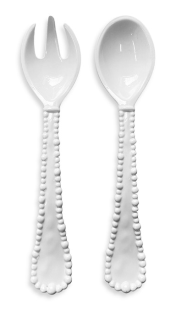 Pearl Salad Servers