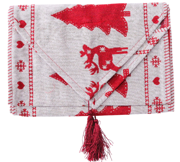 Christmas Deer Table Runner