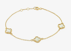 Reign Gold MOP Bracelet