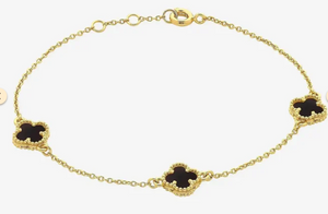 Reign Gold Jet Bracelet
