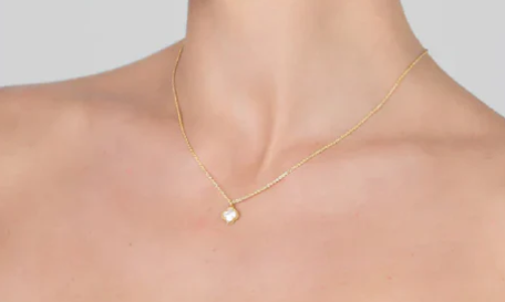 Reign Gold MOP Necklace