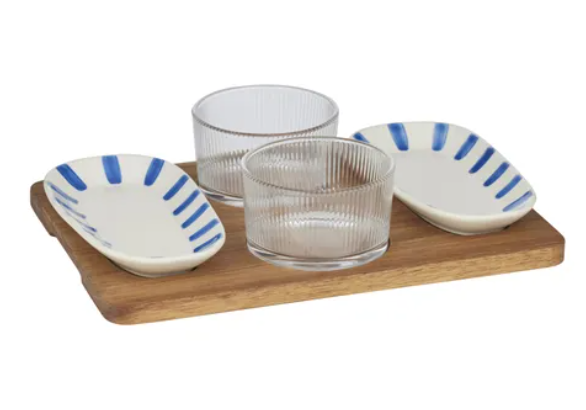 Azzurro 5 Piece Serving Set