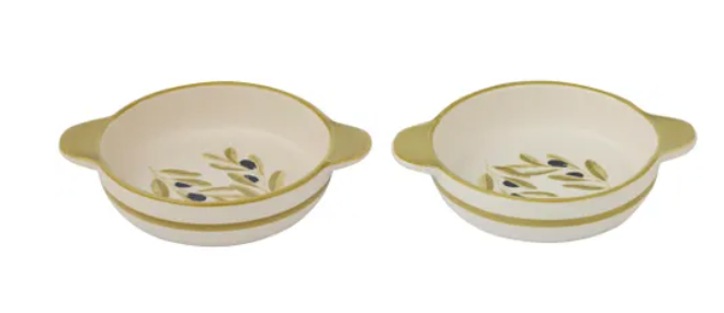 Set of 2 Oamra Ceramic Dishes