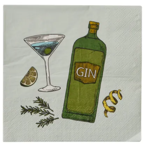 3 Ply Luncheon Size Napkins- Various Designs Available