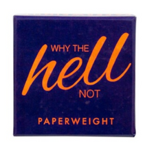 Load image into Gallery viewer, Glass Humour Paperweight- 2 Designs Available
