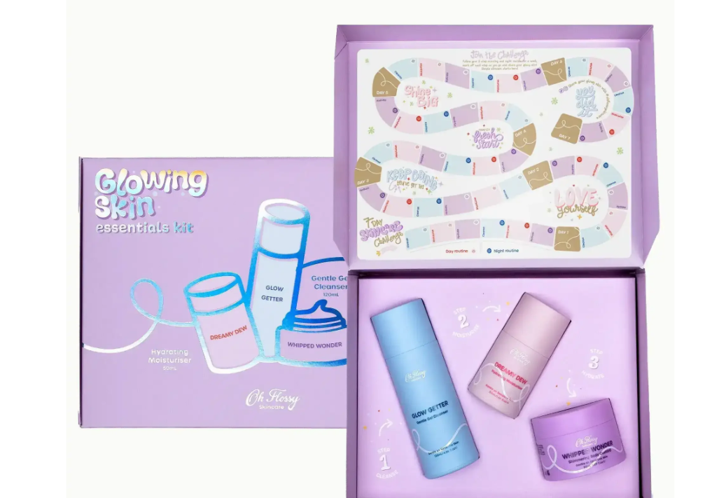 Oh Flossy Skin Care Essential Kit