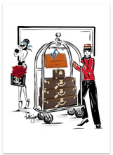 Load image into Gallery viewer, Patrizia Terranova Assorted Design of Glam Tea Towels
