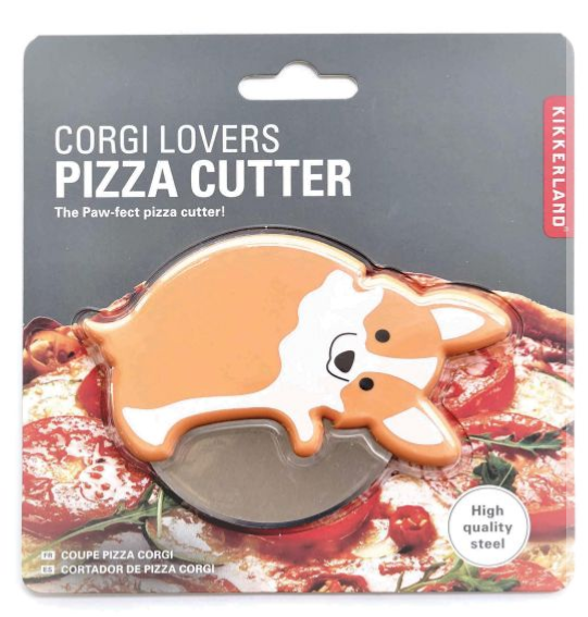 Corgi Lovers or Cat Lovers Pizza Cutter