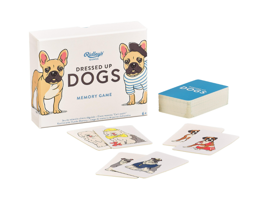 Dressed Up Dogs Memory Game