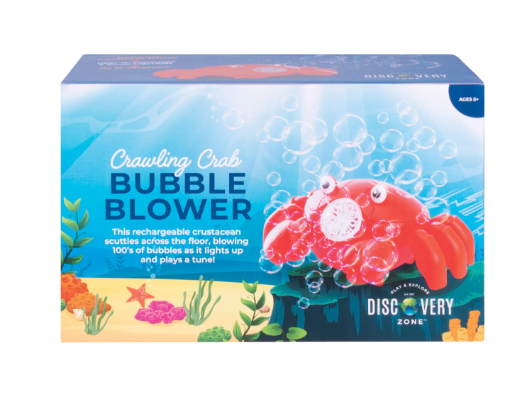 Crawling Crab Bubble Blower