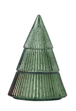Load image into Gallery viewer, Glass Tree Wax Candles
