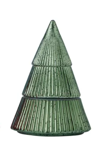 Glass Tree Wax Candles