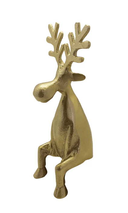 Rudolf Metal Decoration: 2 Styles Available