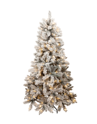 Thredbo PVC Flocked Tree