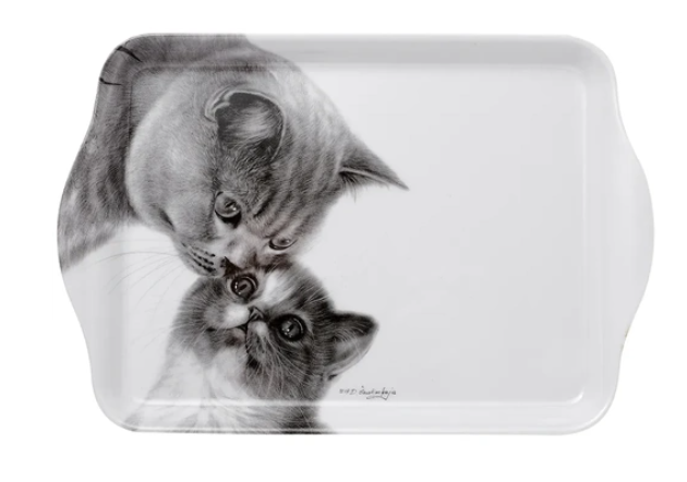 FELINE FRIENDS SCATTER TRAY - MOTHERS LOVE