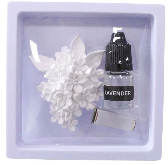 Lavender Scented Car Clip