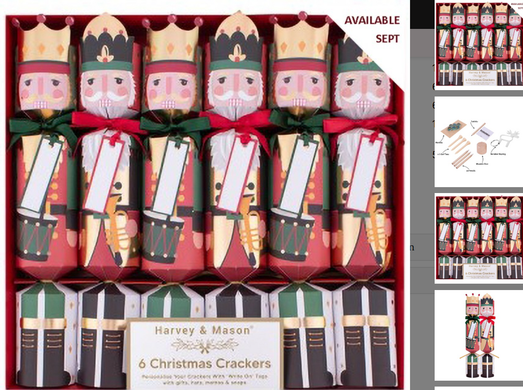 Nutcracker Crackers
