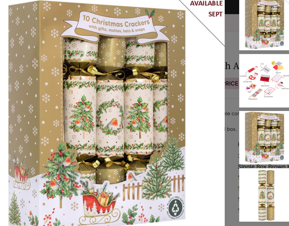 Family Tree & Wreath Crackers