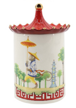 Load image into Gallery viewer, Barcelona Ceramic Monkey Lidded Jar
