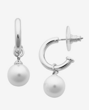 Load image into Gallery viewer, Fleur Pearl Earring: Silver/Gold
