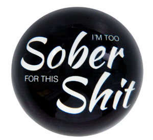 Glass Humour Paperweight- 2 Designs Available