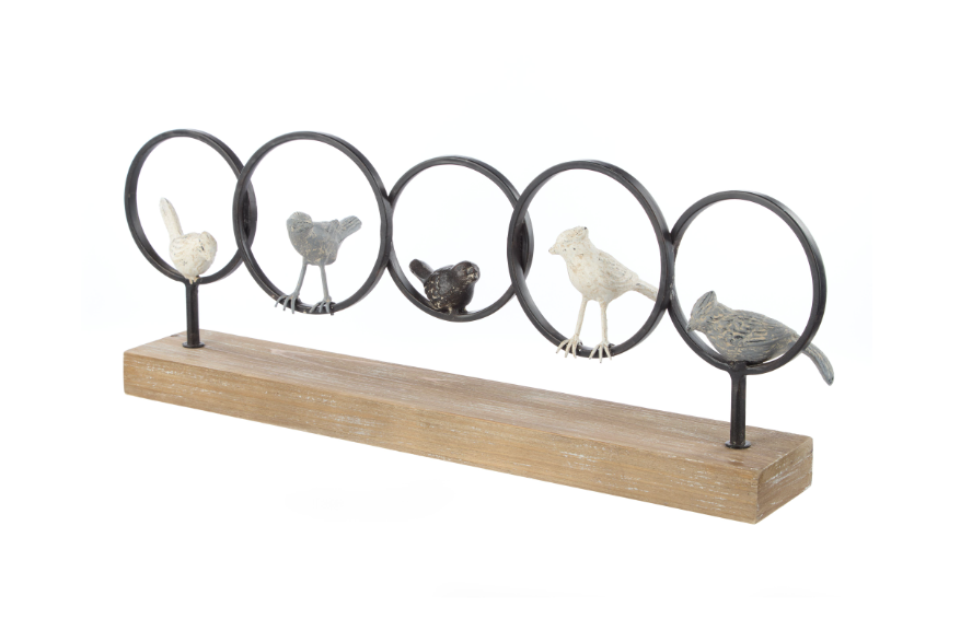 Eva Iron Bird Sculpture