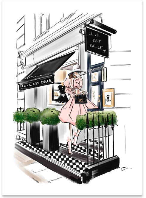 Patrizia Terranova Assorted Design of Glam Tea Towels