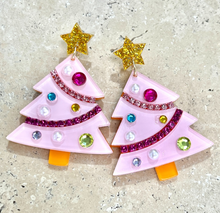 Load image into Gallery viewer, Acrylic Christmas Earrings - 7 Various Designs Available

