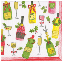 Load image into Gallery viewer, Christmas Cocktail Napkins: 3 Designs Available
