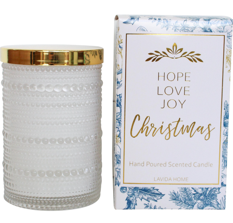 Christmas Candle: 3 Scents Available
