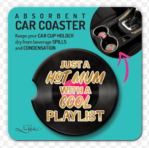 Coasters for your car deals