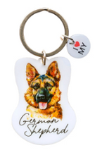 Load image into Gallery viewer, Pet Keyrings: Multiple Designs Available

