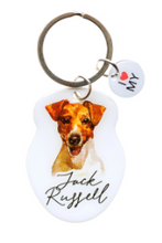Load image into Gallery viewer, Pet Keyrings: Multiple Designs Available
