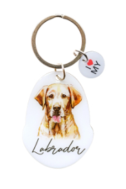 Pet Keyrings: Multiple Designs Available